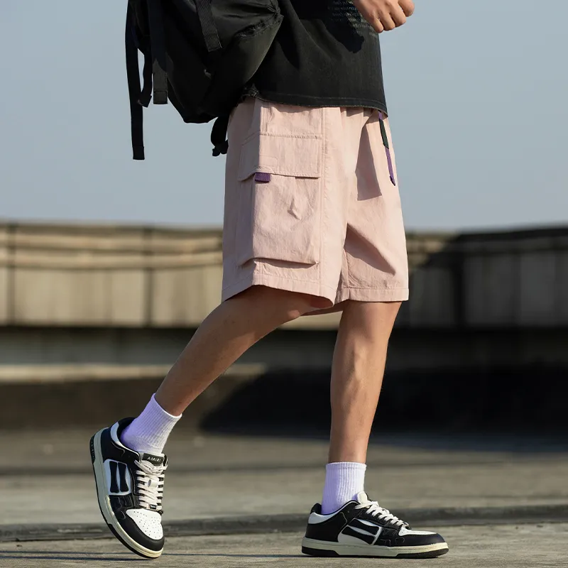 PUCCA Casual Shorts Unisex Apricot-23