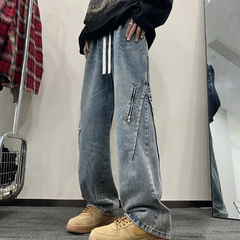 PUCCA Jeans Unisex Vintage Blue-4
