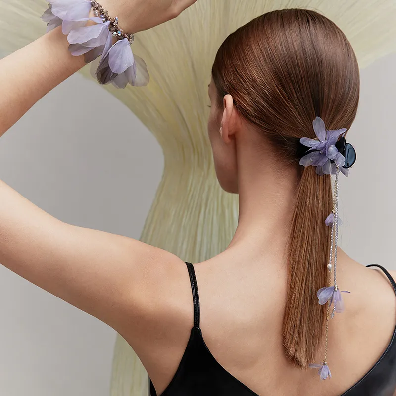 She's Acetate Plate Hair Clips Women's-2