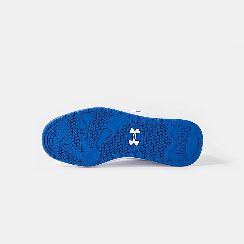 Under Armour Slip Resistant Anti Kick Abrasion Resistant Breathable Low Top Kids Lifestyle Shoes Unisex-4