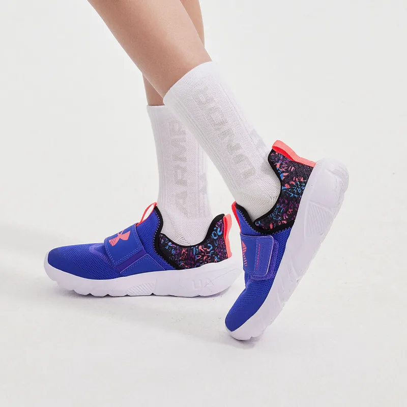 Under Armour Slip Resistant Anti Kick Breathable Moisture Wicking Thermal Rebound Kids' Running Shoes Kids'-12