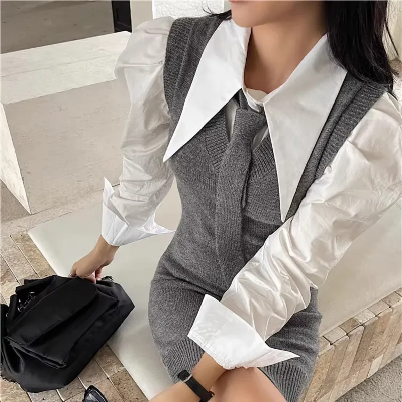 Adeworn Two Piece Skirt Sets Women's-8