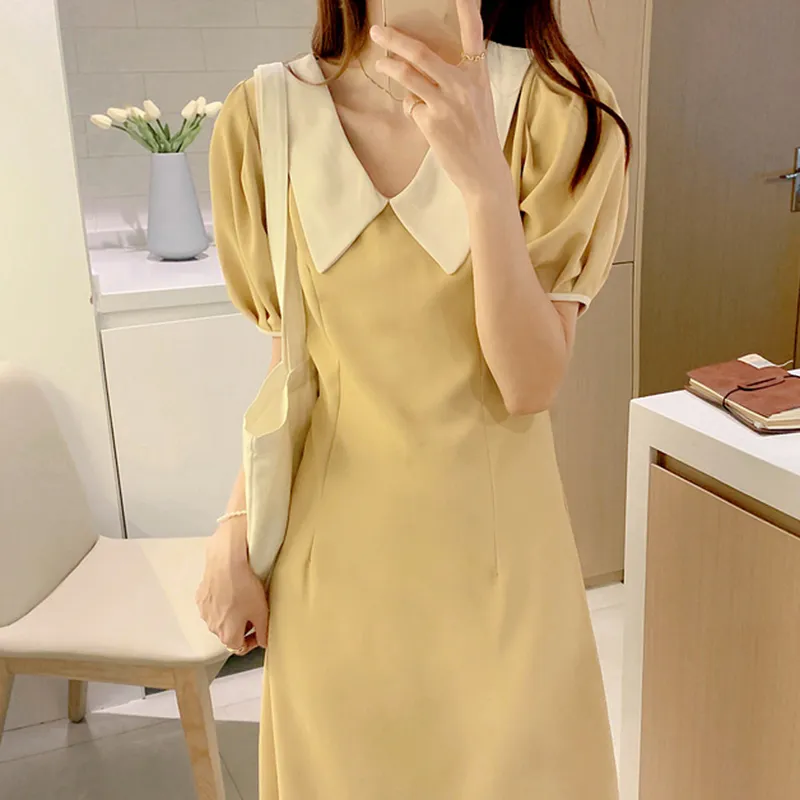 Adeworn Short Sleeved Dress Women's-2