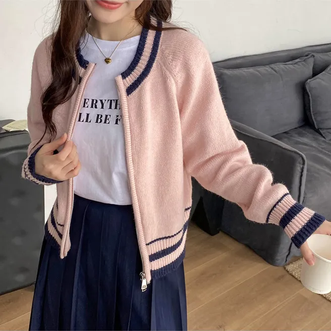 Adeworn Knitwear Women's Pink-3