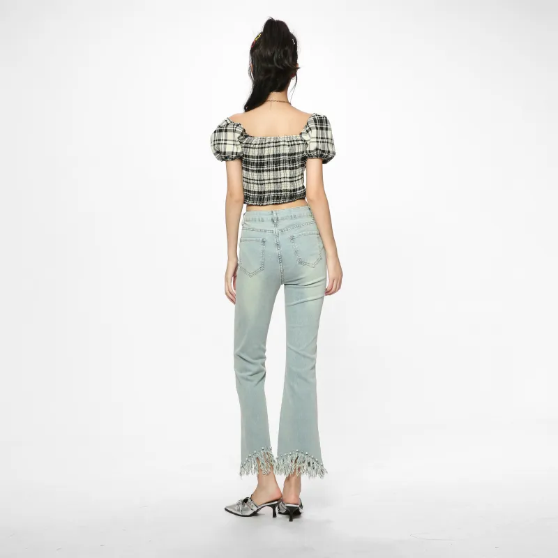 Adeworn Jeans Women's Blue-2
