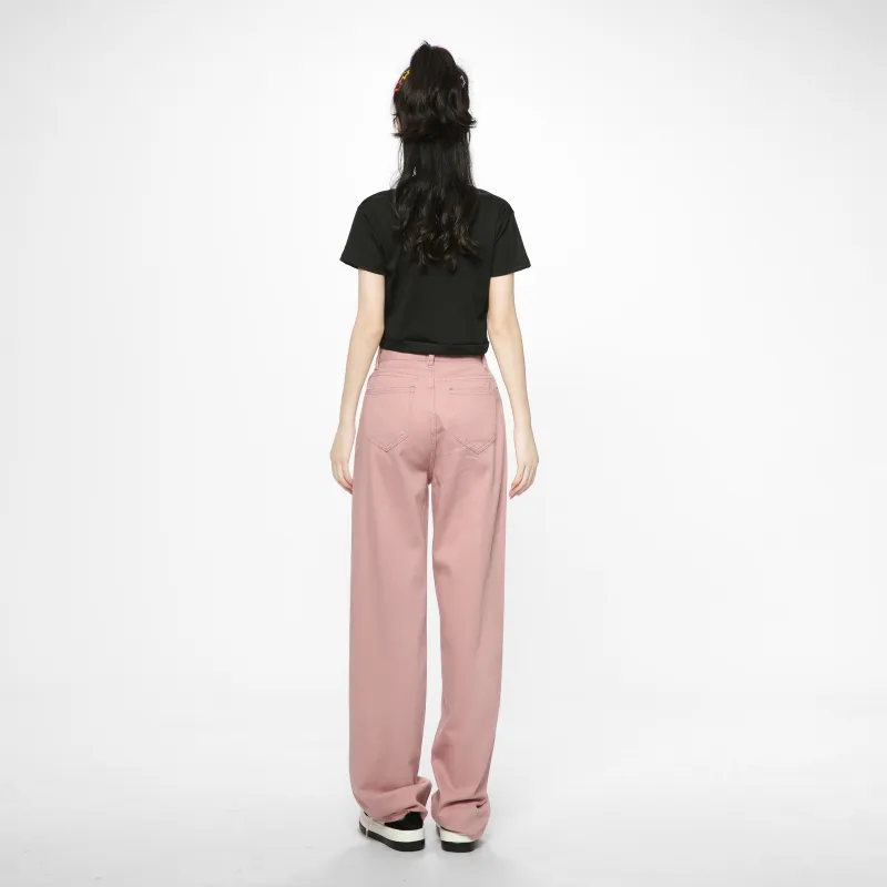 Adeworn Jeans Women's Dirty Pink-2