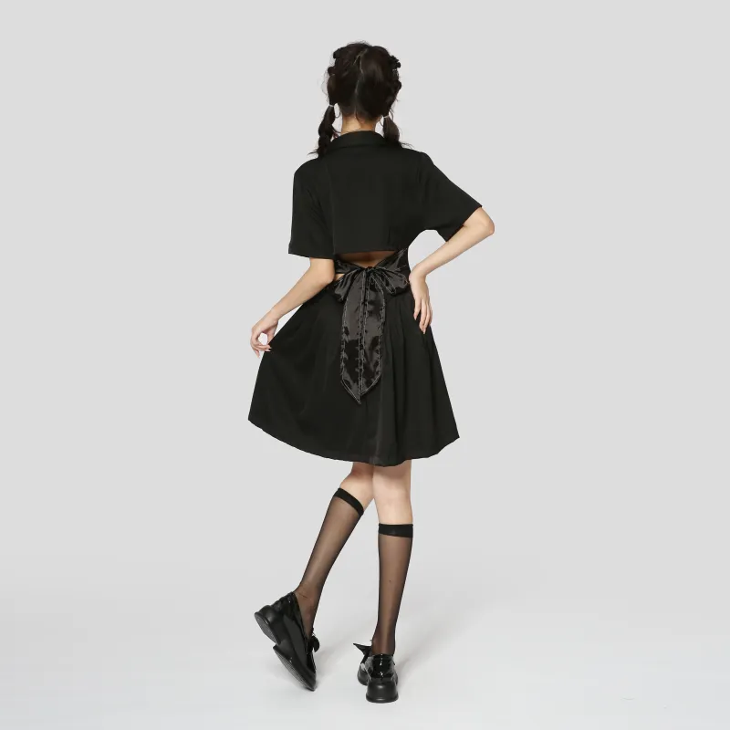 Adeworn Short Sleeved Dress Women's-2
