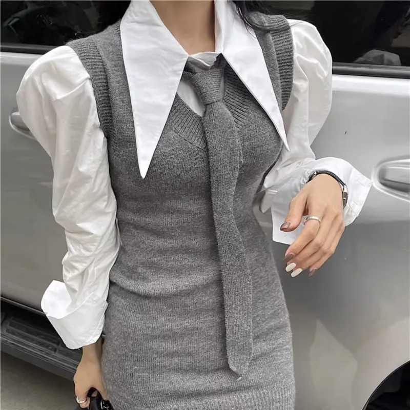 Adeworn Two Piece Skirt Sets Women's-9