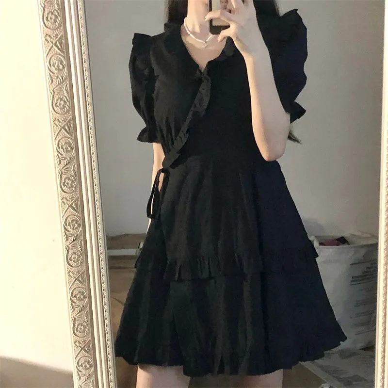 Adeworn Short Sleeved Dress Women's-4