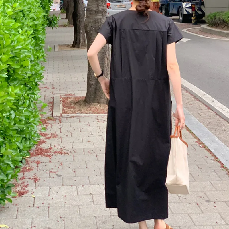 Adeworn Short Sleeved Dresses Women's-10