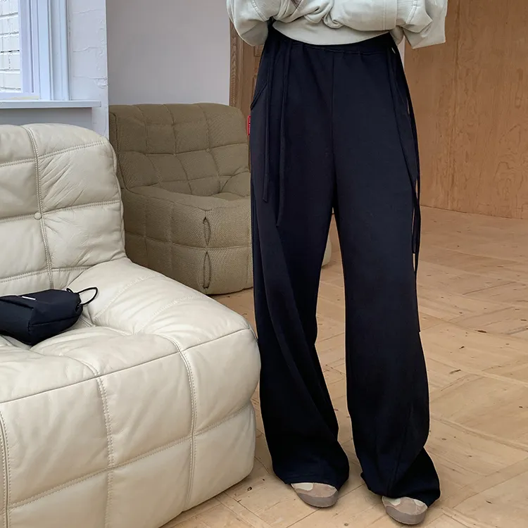 Adeworn Casual Pants Women's Black-3