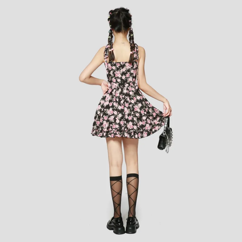 Adeworn Slip Dress Women's Black-2