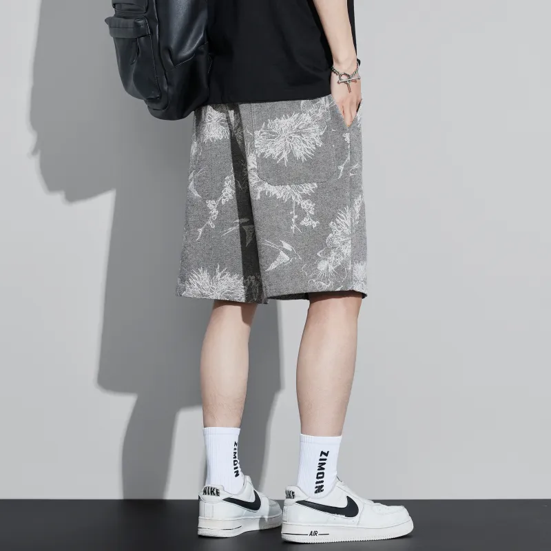 GROGNAK Denim Shorts Unisex Gray-6