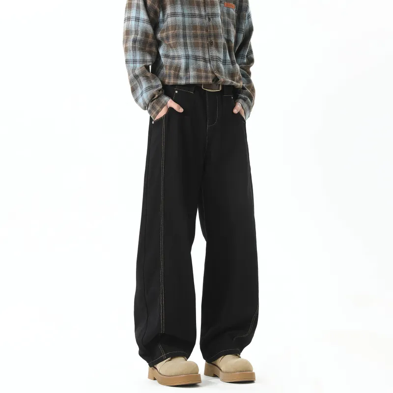 GROGNAK Jeans Unisex Black-2