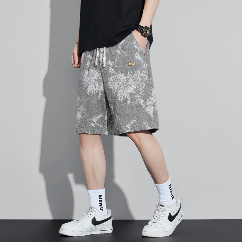 GROGNAK Denim Shorts Unisex Gray-4