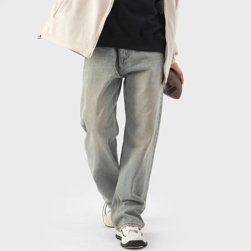 GROGNAK Jeans Unisex Misty Blue-4