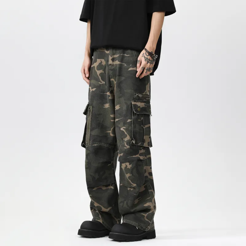 GROGNAK Cargo Pants Unisex Army Green-4