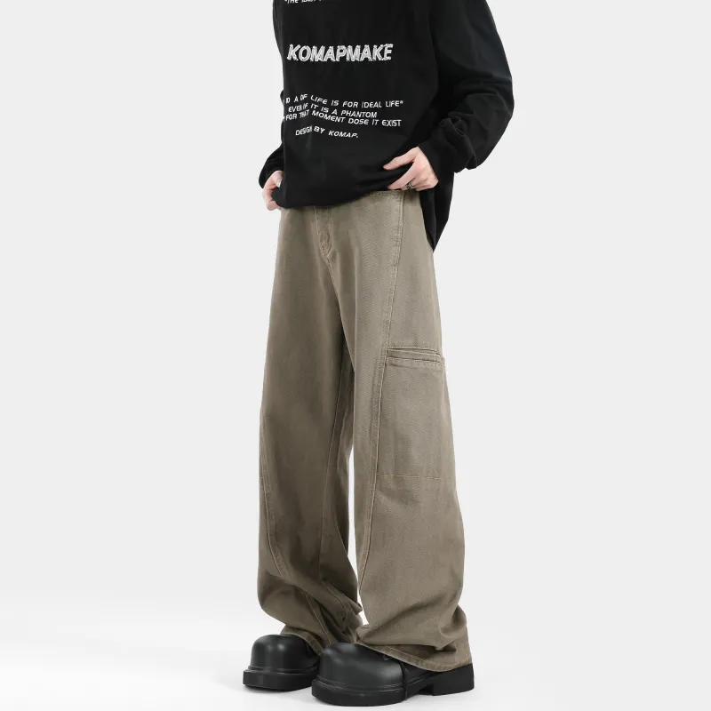 GROGNAK Jeans Unisex Coffee-4