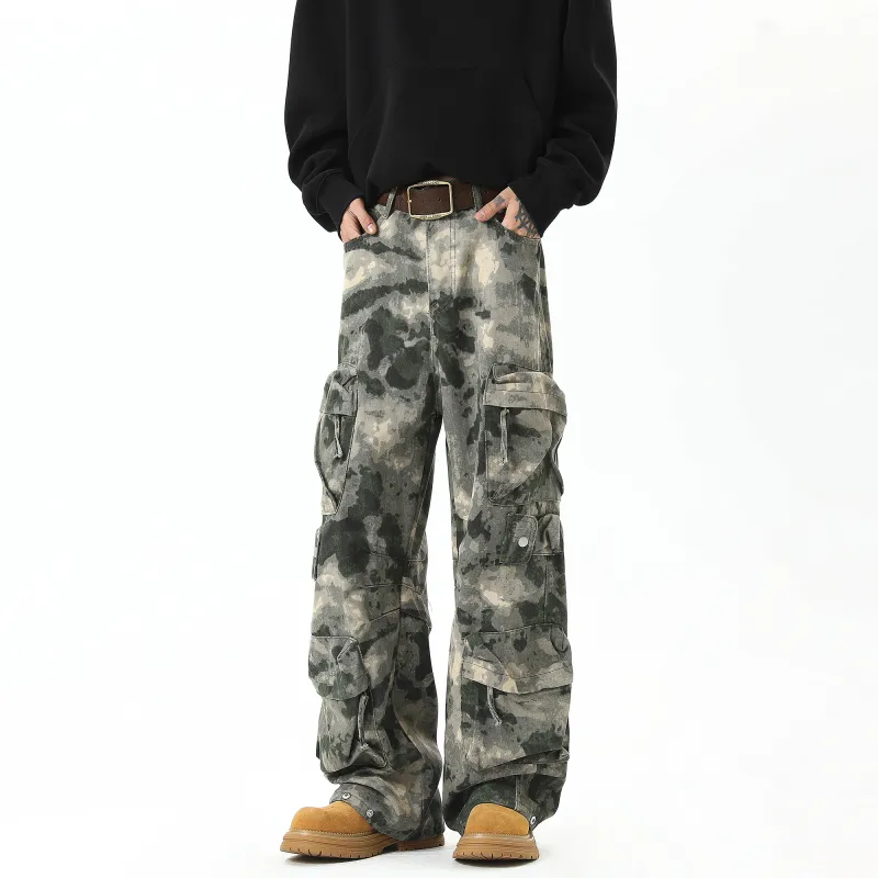 GROGNAK Jeans Unisex Army Green-1