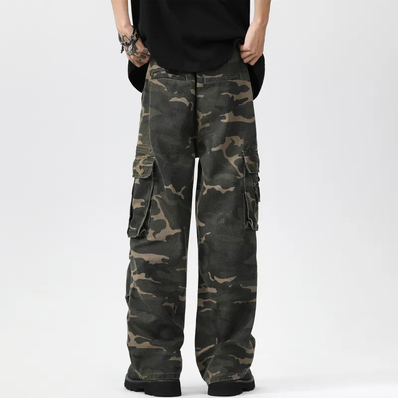 GROGNAK Cargo Pants Unisex Army Green-1