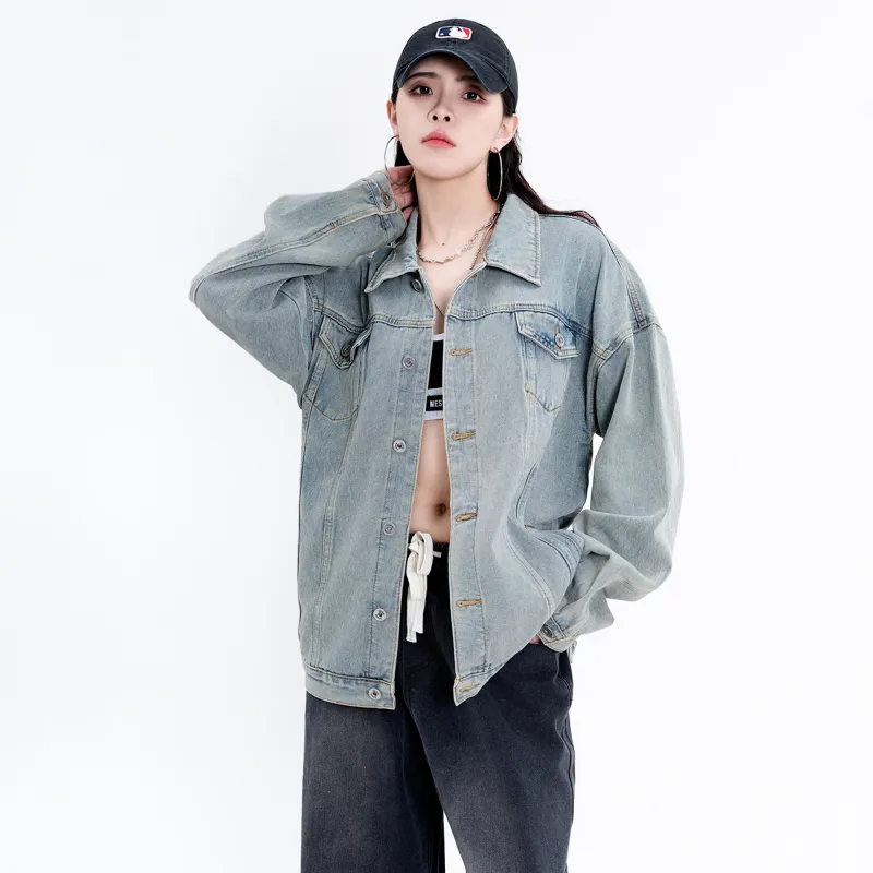 GROGNAK Denim Jackets Unisex-14
