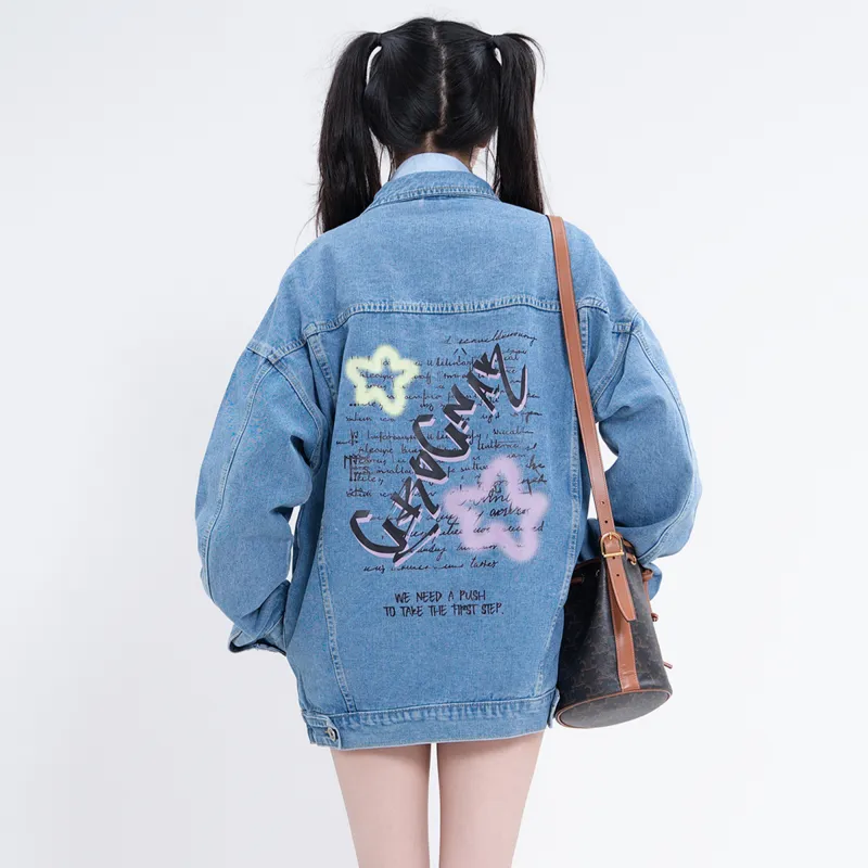 GROGNAK Denim Jackets Unisex-19