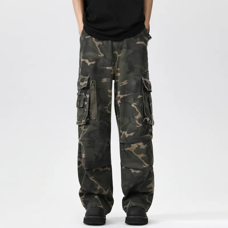 GROGNAK Cargo Pants Unisex Army Green-2