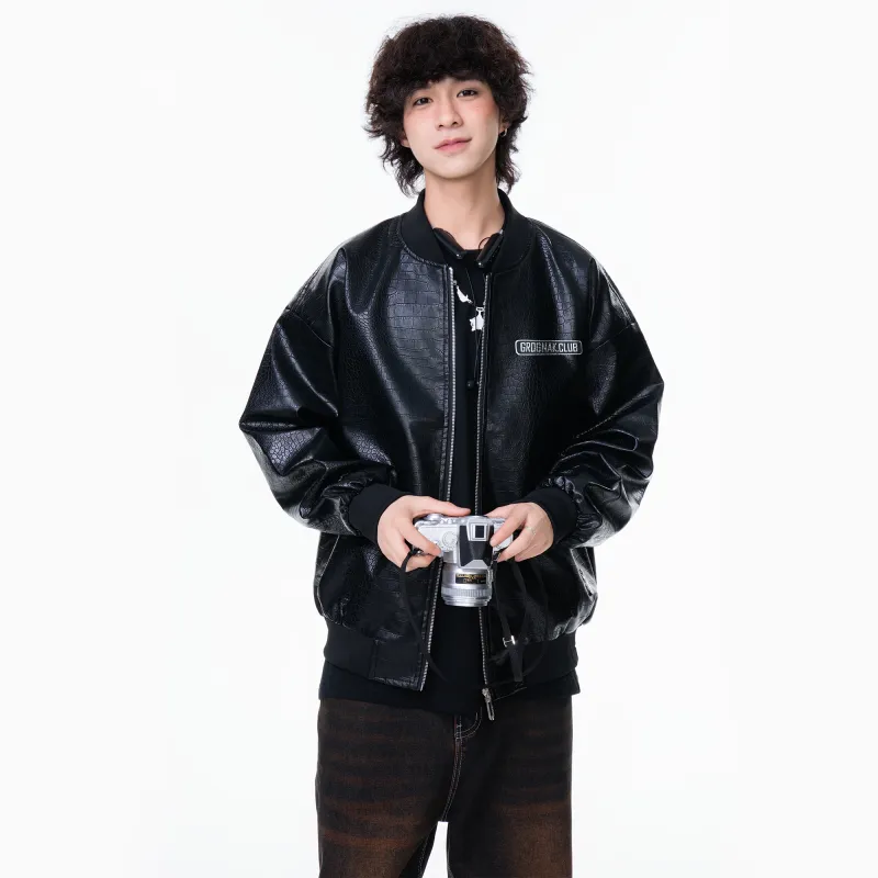 GROGNAK Leather Jackets Unisex-3