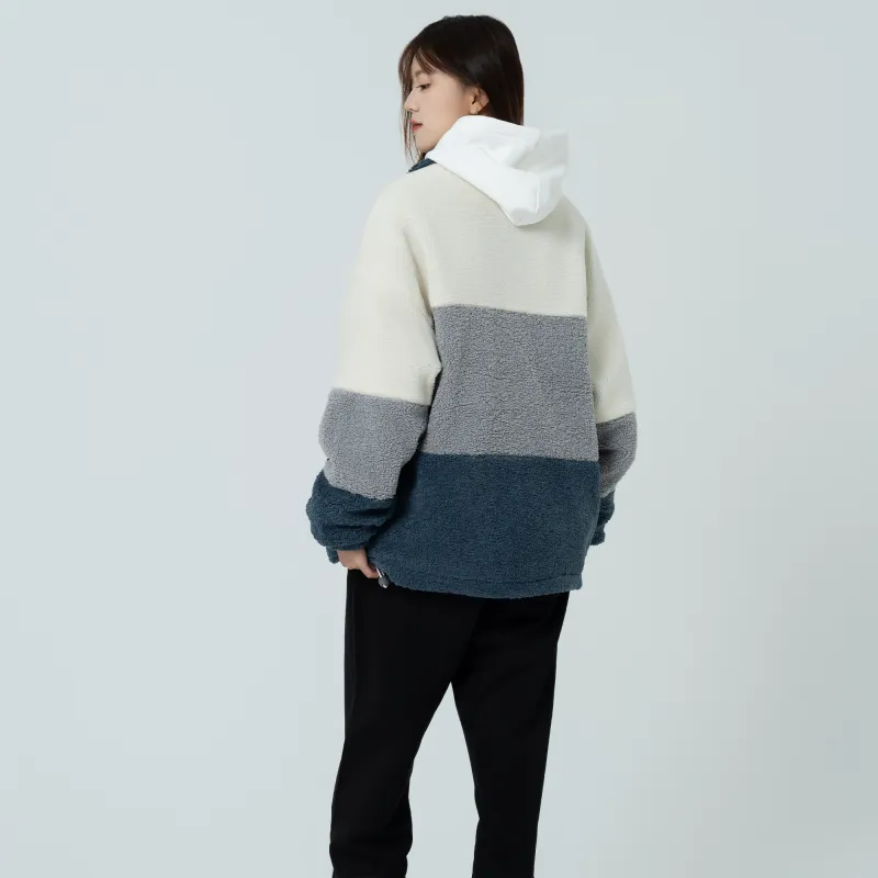 GROGNAK Panelled And Zippered Design Unisex Jacket-12