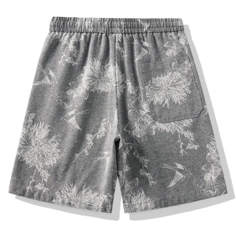 GROGNAK Denim Shorts Unisex Gray-1