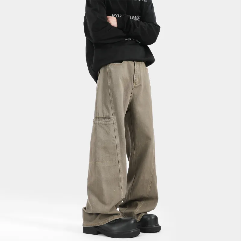 GROGNAK Jeans Unisex Coffee-3
