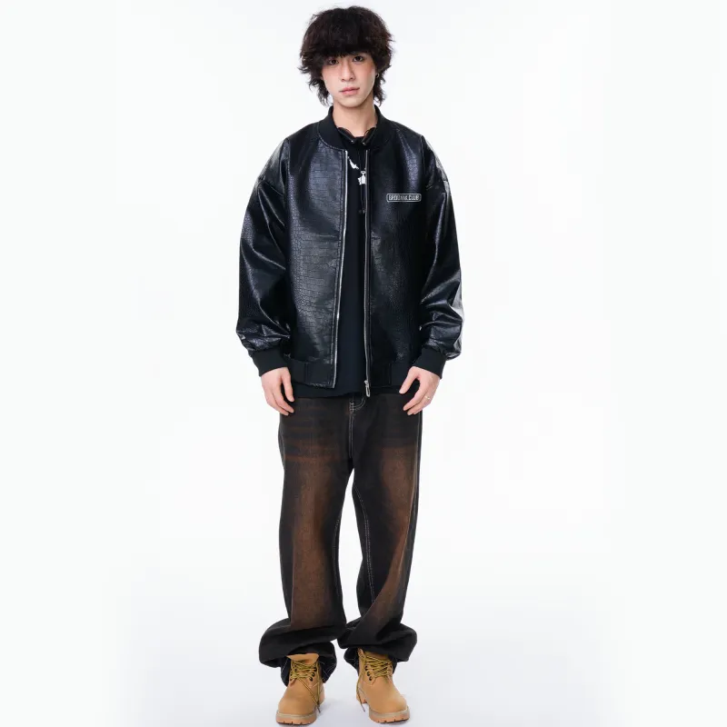 GROGNAK Leather Jackets Unisex-4
