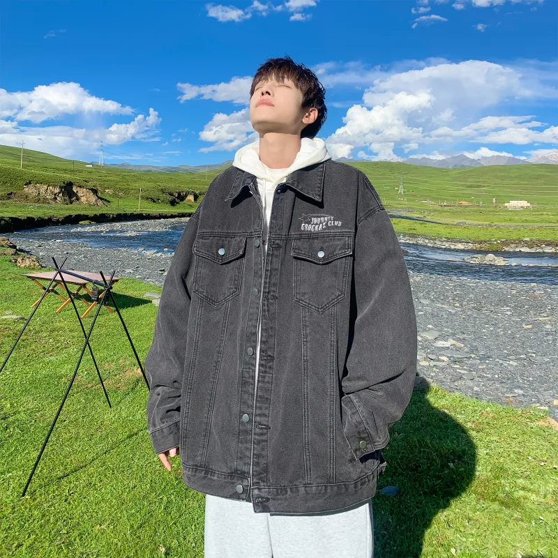 GROGNAK Denim Jackets Unisex-3