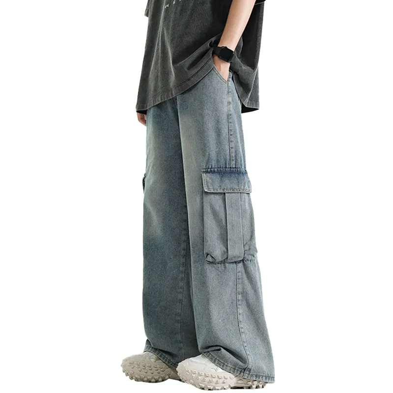 GROGNAK Jeans Unisex Nostalgic Blue-4