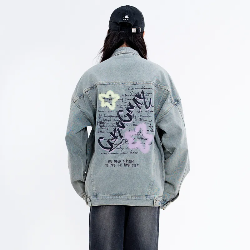 GROGNAK Denim Jackets Unisex-11