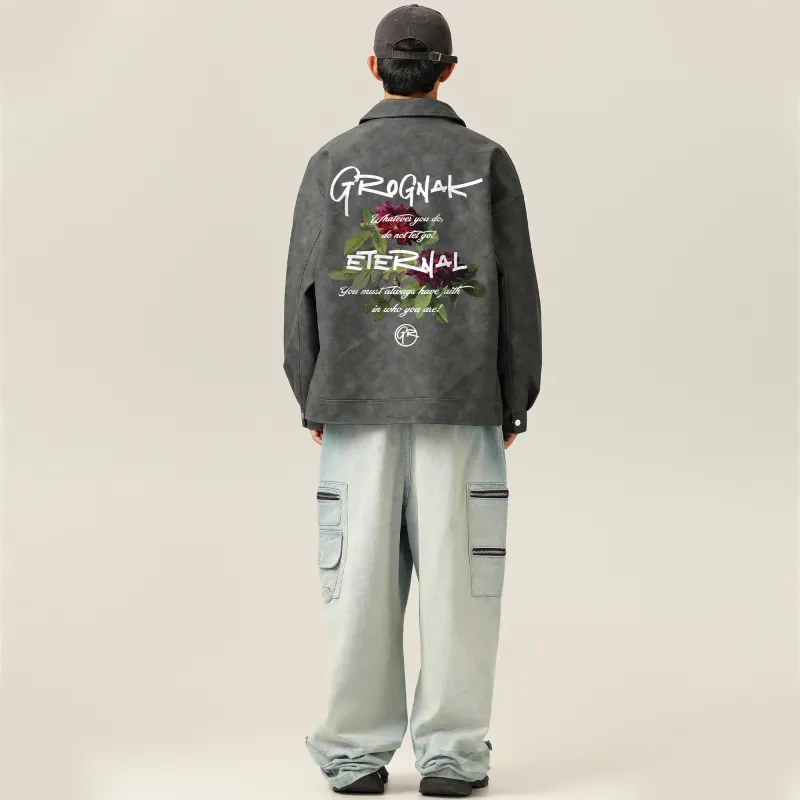 GROGNAK Leather Jackets Unisex-5