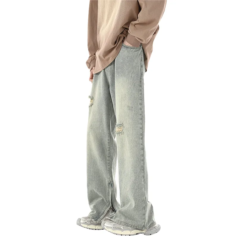 GROGNAK Jeans Unisex Yellow Mud-1