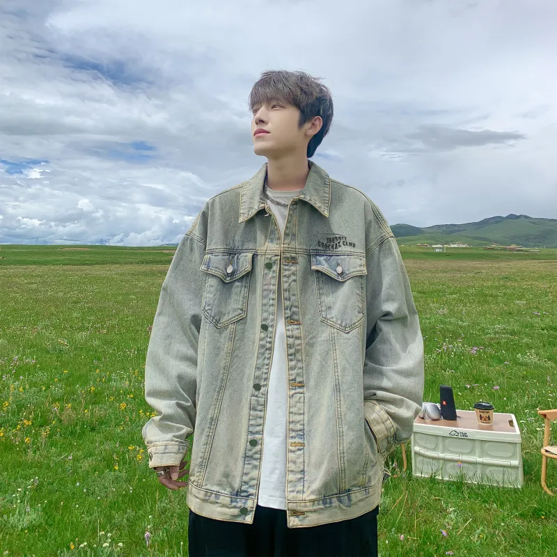 GROGNAK Denim Jackets Unisex-9