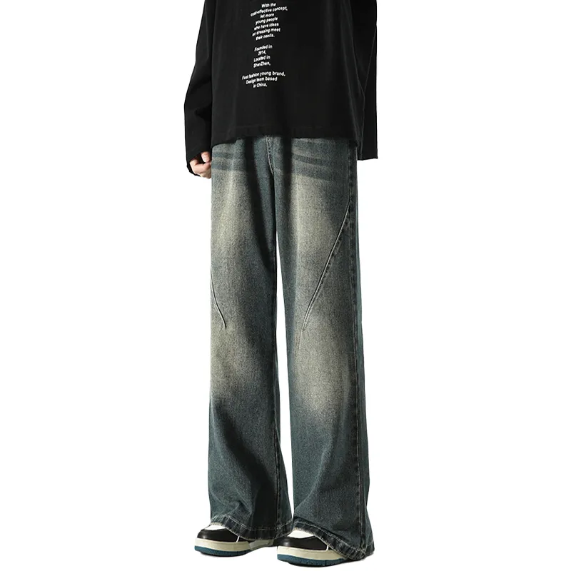 GROGNAK Jeans Unisex Vintage Blue-1