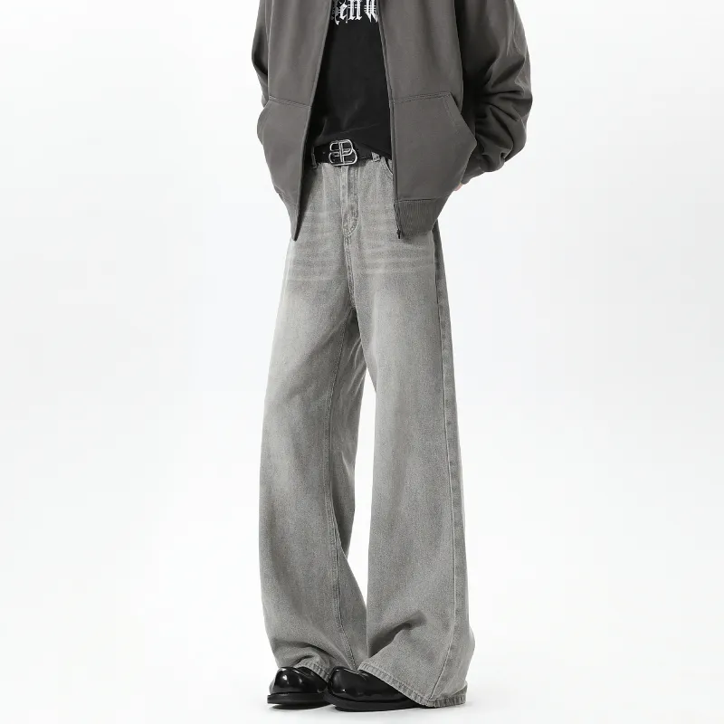 GROGNAK Jeans Unisex Light Gray-5