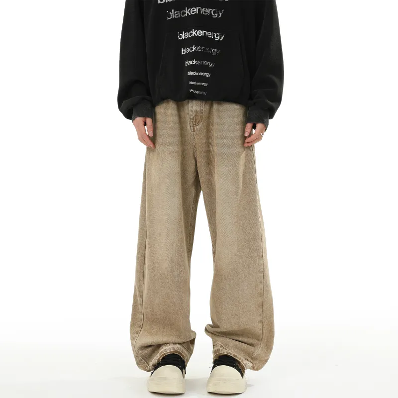 GROGNAK Jeans Unisex Yellow Mud-4