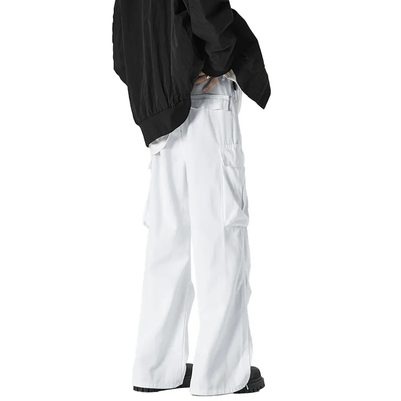 GROGNAK Jeans Unisex White-2