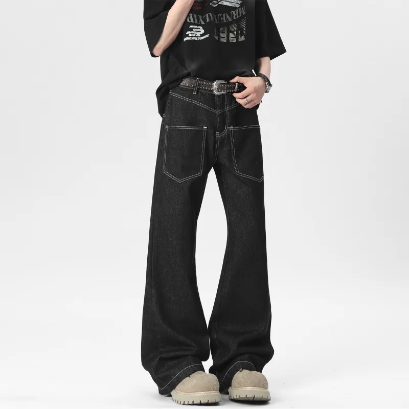 GROGNAK Jeans Unisex Original Denim Black-1