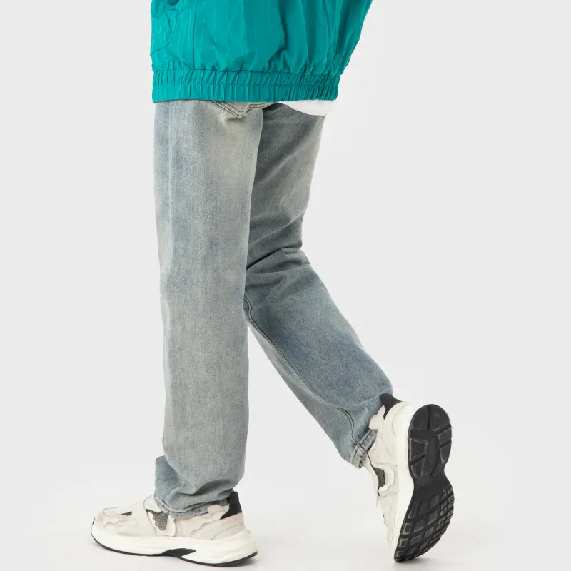 GROGNAK Jeans Unisex Vintage Blue-3