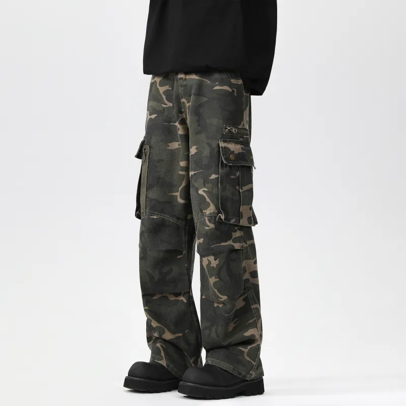 GROGNAK Cargo Pants Unisex Army Green-3