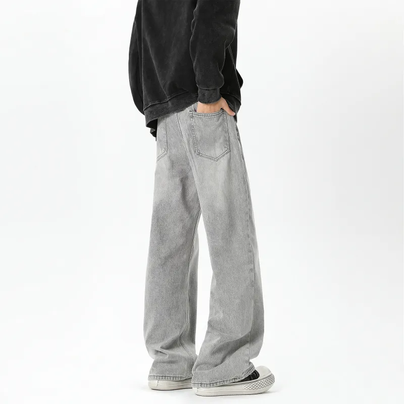 GROGNAK Jeans Unisex Light Gray-2