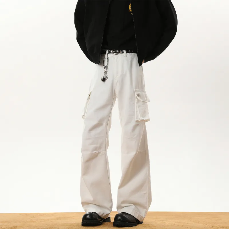 GROGNAK Jeans Unisex White-1