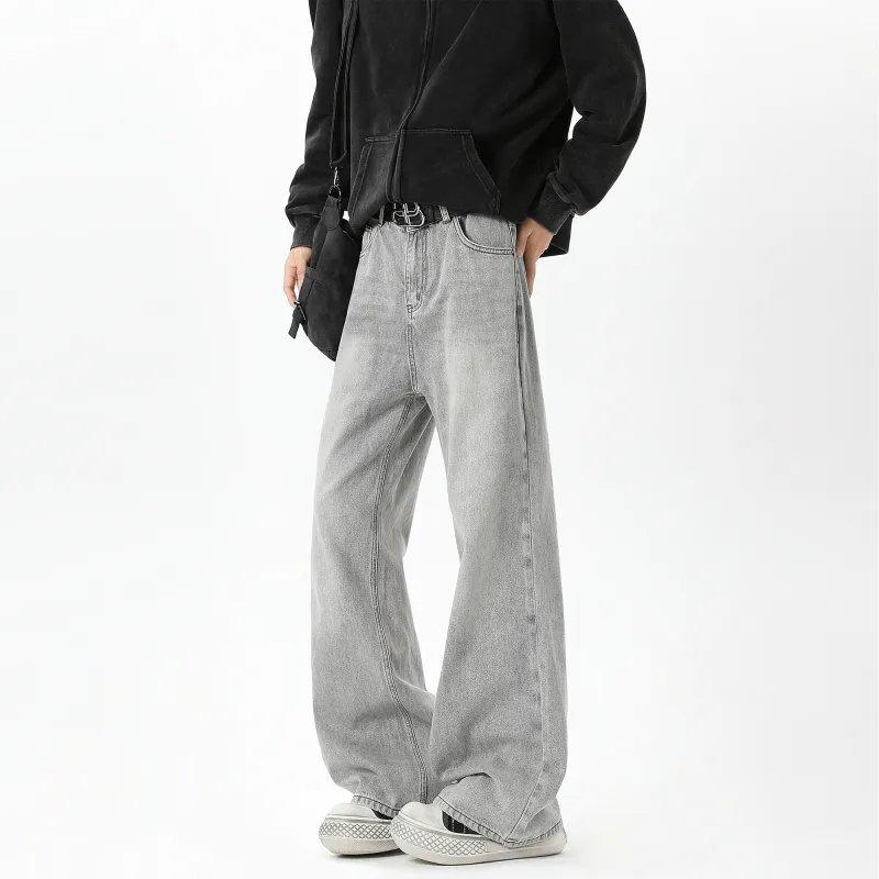 GROGNAK Jeans Unisex Light Gray-6