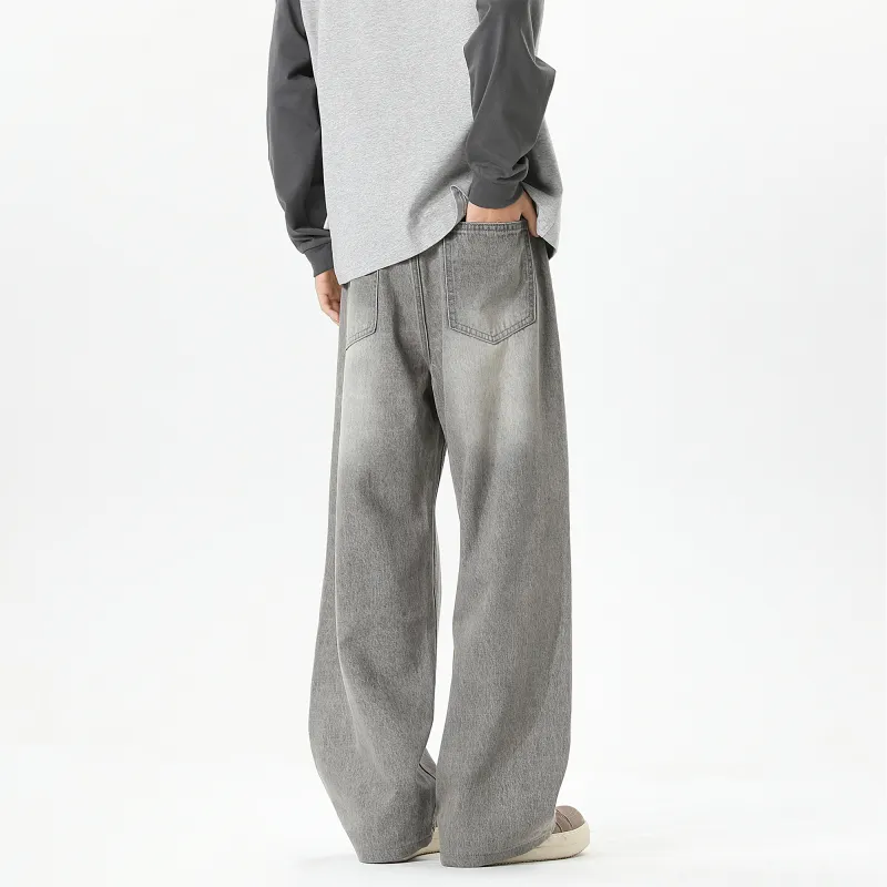 GROGNAK Jeans Unisex Light Gray-7