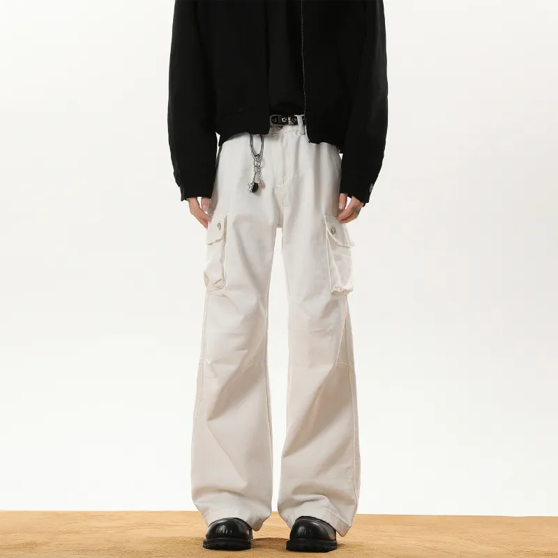 GROGNAK Jeans Unisex White-3